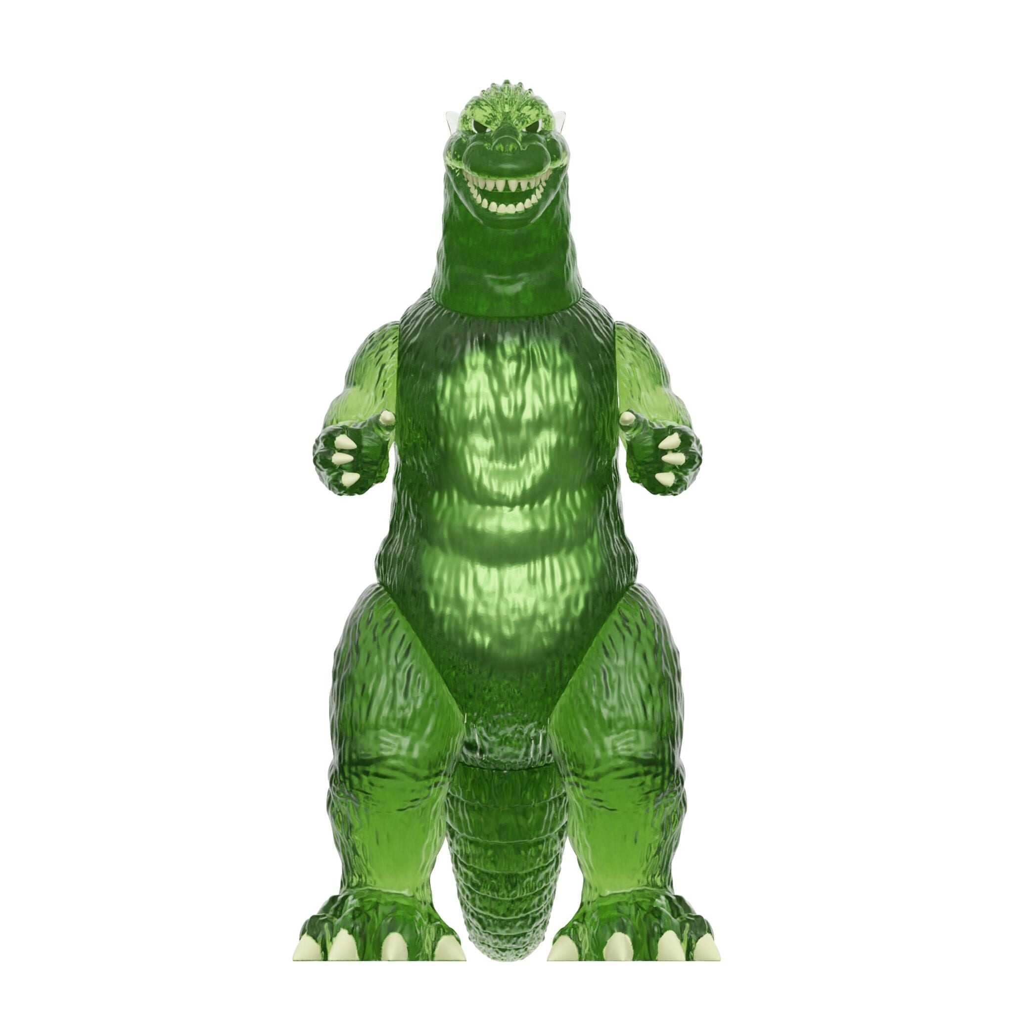 東寶哥吉拉 3.75吋復古人偶 第七波 - 哥吉拉 (半透綠) - ReAction 3.75" Figure TOHO Godzilla Wave 7 - Godzilla (Semi-Clear Green version)