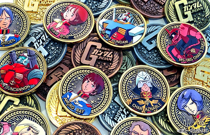 機動戰士鋼彈 Metal Art 徽章收藏集盒玩 第1彈 - 隨機單抽 - Gundam Metal Art Meda Collectionl Vol.1 - Assortment