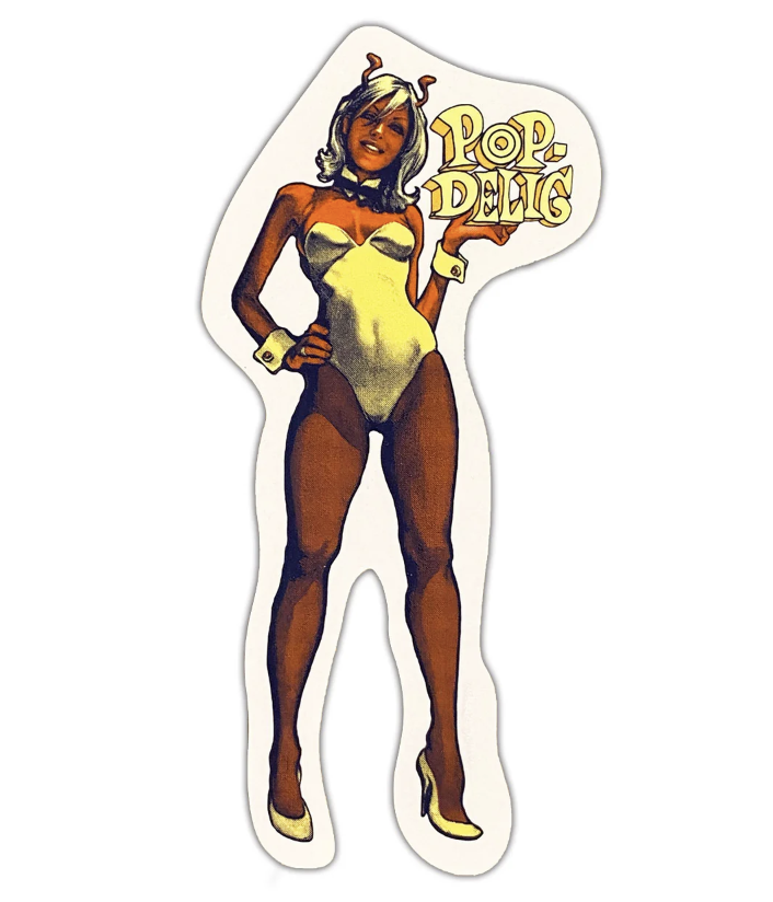 RJB 貼紙 - Pop delic 透明 / 炫彩 款 - Rockin' Jelly Bean Sticker - Pop delic - Clear / Lens