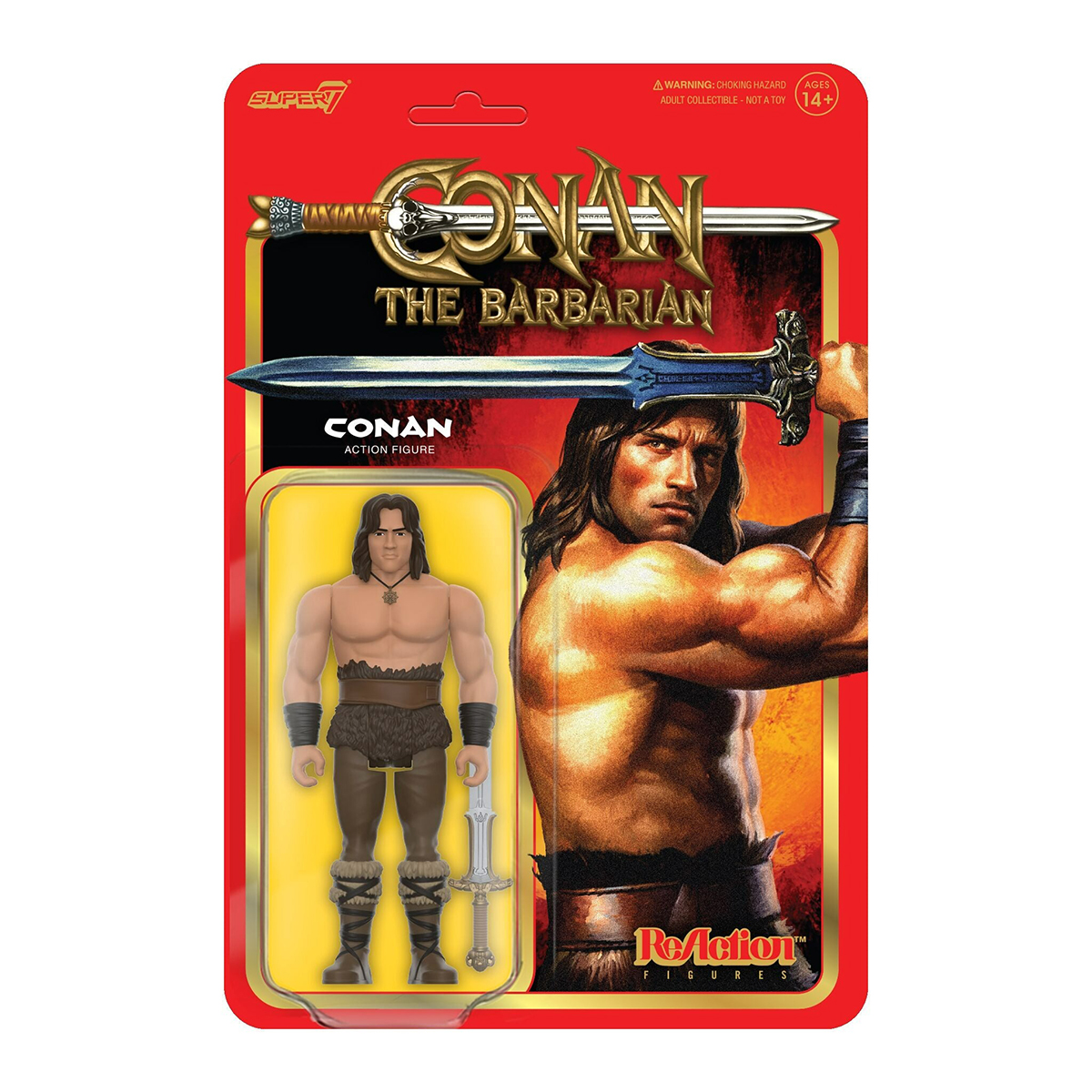 王者之劍 3.75吋復古人偶 - 柯南 (復活版) - ReAction 3.75" Figure Conan the Barbarian - Conan (Resurrected)