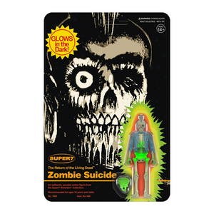 活死人歸來 3.75吋復古人偶 第5波 - 殭屍素賽德 (夜光版) - ReAction 3.75" Figure The Return of the Living Dead Wave 5 - Zombie Suicide (GID)