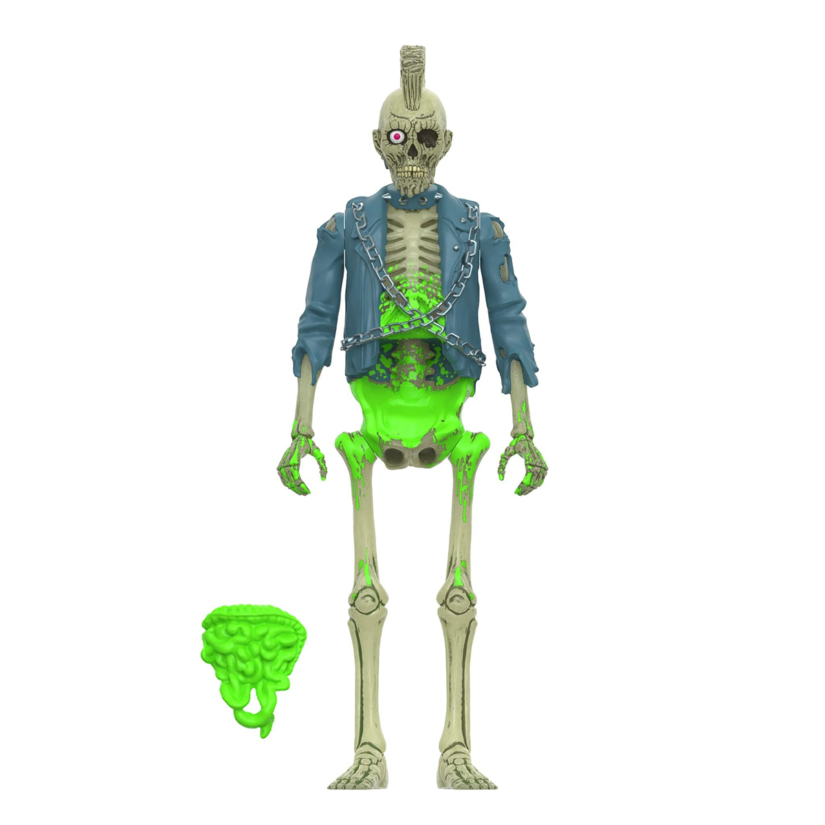 活死人歸來 3.75吋復古人偶 第5波 - 殭屍素賽德 (夜光版) - ReAction 3.75" Figure The Return of the Living Dead Wave 5 - Zombie Suicide (GID)