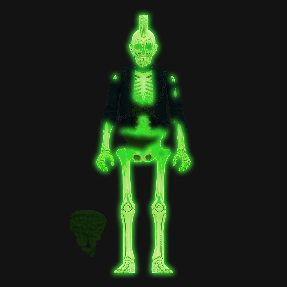 活死人歸來 3.75吋復古人偶 第5波 - 殭屍素賽德 (夜光版) - ReAction 3.75" Figure The Return of the Living Dead Wave 5 - Zombie Suicide (GID)