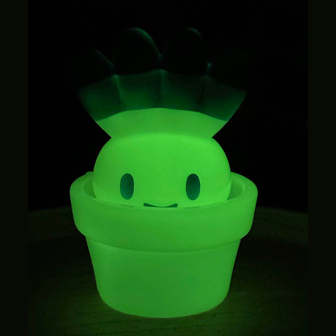 Saki Takita 軟膠玩偶 -  白菜君 夜光版 - Fewmany Saki Takita Sofubi (Soft Vinyl Figure) - Hakusai-Kun GID