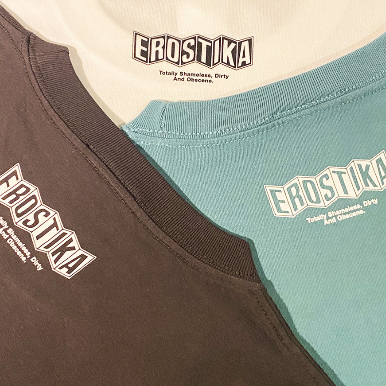 RJB 短袖T恤 - 黑/白 - Rockin' Jelly Bean “PSYCHEDELIC GIRL” Tee - Black / White