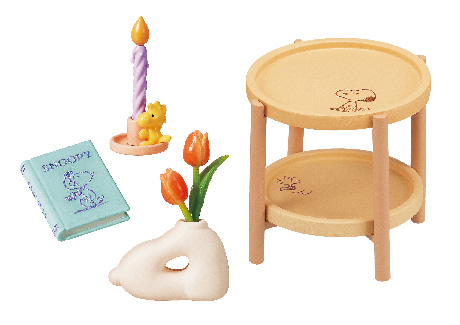 史努比週末溫馨房場景組 系列盒玩 - 隨機單抽 - PEANUTS Snoopy's Cozy Weekend Room - assortment
