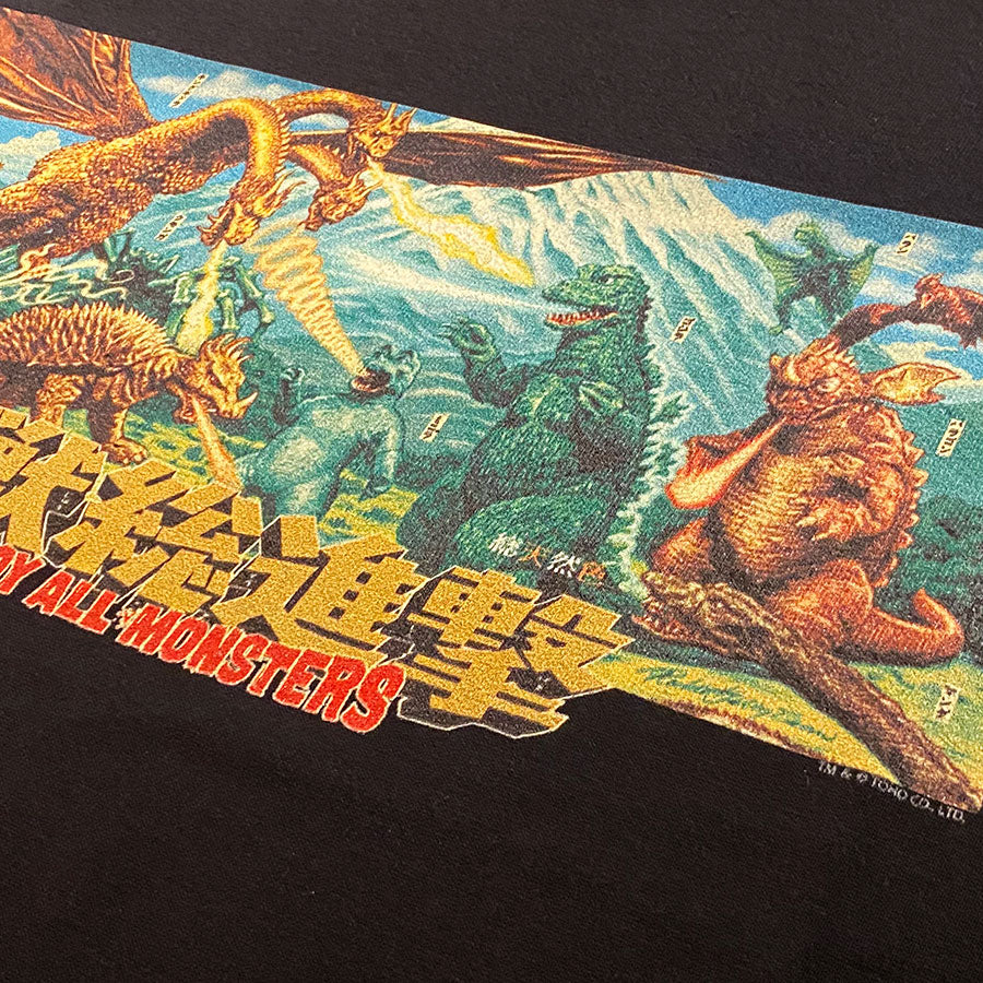  RJB 短袖T恤 - 怪獸總進擊  - Rockin' Jelly Bean Short Sleeve T-shirt - Destroy All Monsters Black