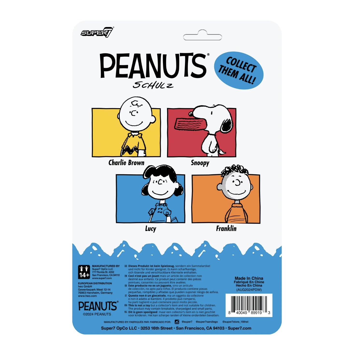 花生漫畫 3.75吋復古人偶 第七波 - 露西 - ReAction 3.75" Figure - Peanuts Wave 7 - Lucy