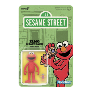 芝麻街 3.75吋復古人偶 第4波 - 艾摩 - ReAction 3.75" Figure seires - Sesame Street Wave 4 - Elmo