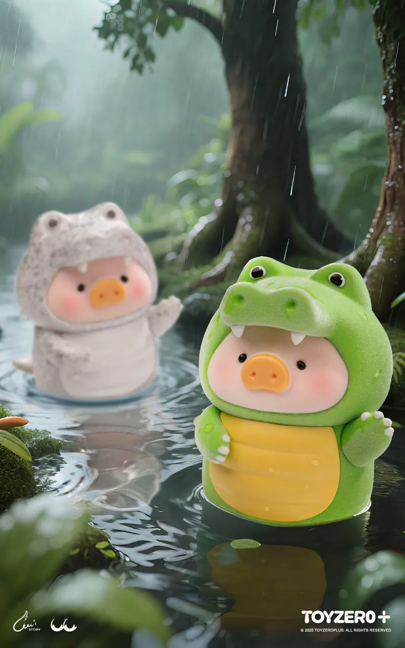 TOY0+ 罐頭豬 LuLu 動物派對系列 盒玩 - 隨機單抽 - TOYZEROPLUS X Cici's Story - LuLu the Piggy Animal Party Series - assortment