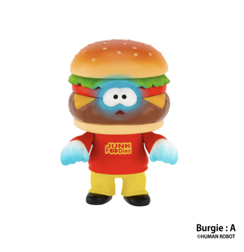 HUMAN ROBOT Junk Foodies 迷你收藏盒玩系列 - 隨機單抽 - Kenelephant Junk Foodies Figure Collection series - assortment