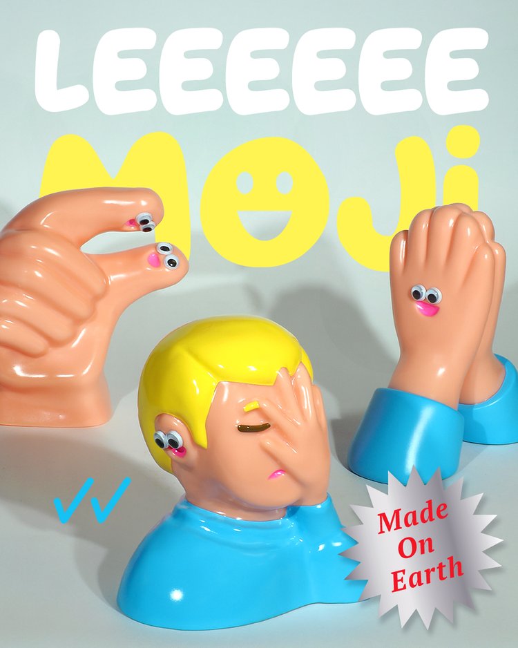 Leeeeeemoji 400% 遮臉 2025 新色 - Leeeeee Toy - Leeeeeemoji 400% Sad Boy 2025 New Colour