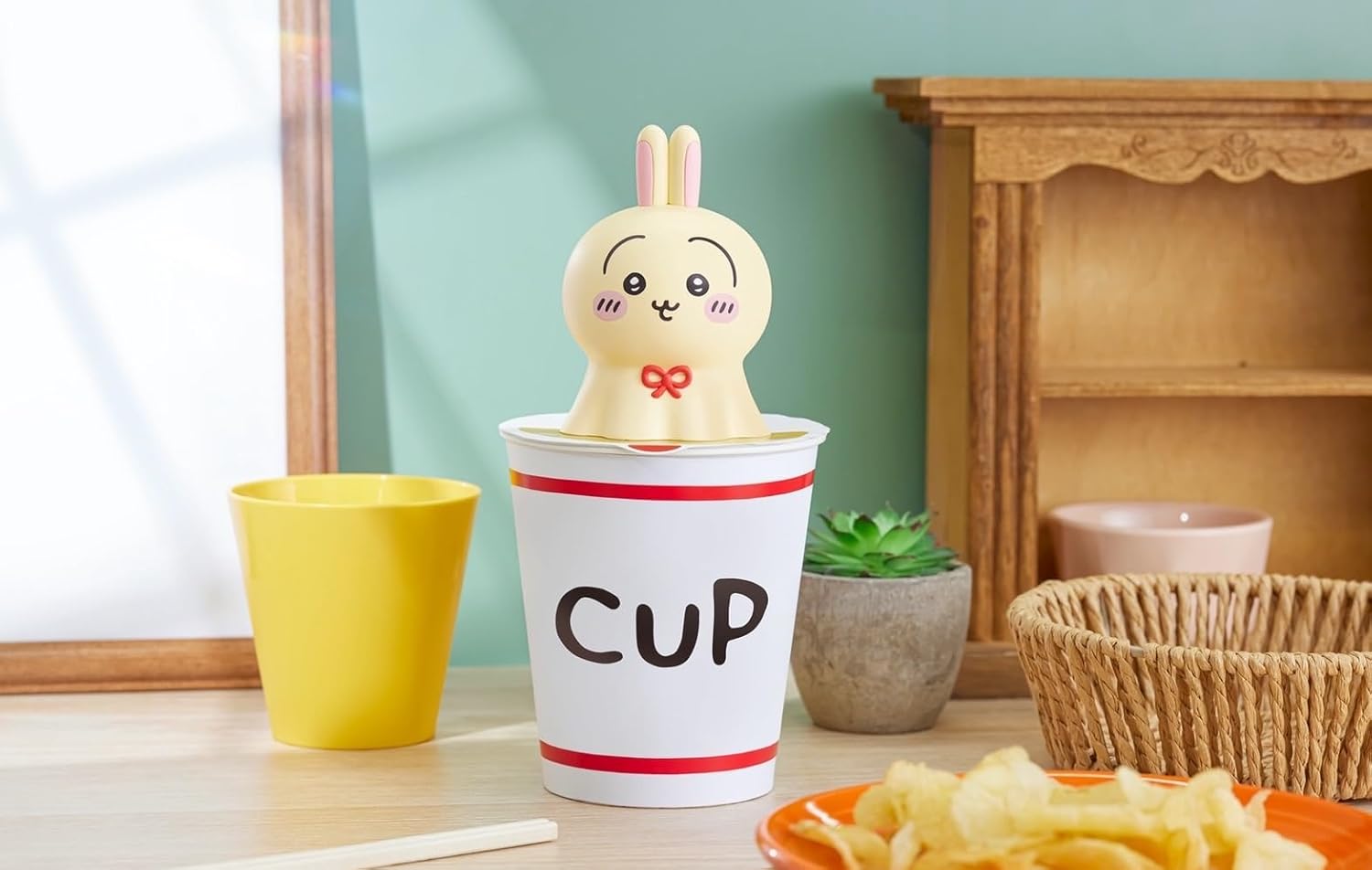 吉伊卡哇 烏薩奇泡麵蓋 景品 - Chiikawa Noodle Stopper prize figure