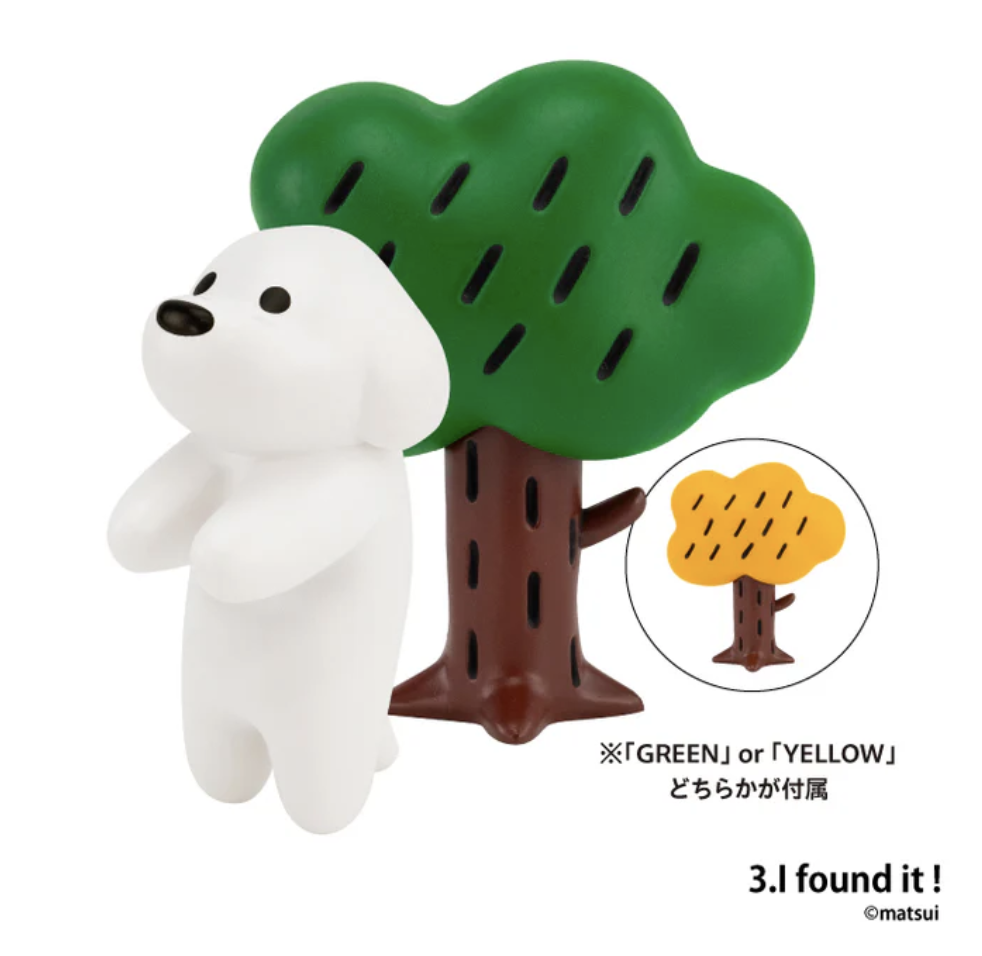 Matsui Dogs 迷你收藏盒玩 第一彈 - 隨機單抽 - Kenelephant Matsui Dogs Figure Collection Vol.1 - assortment