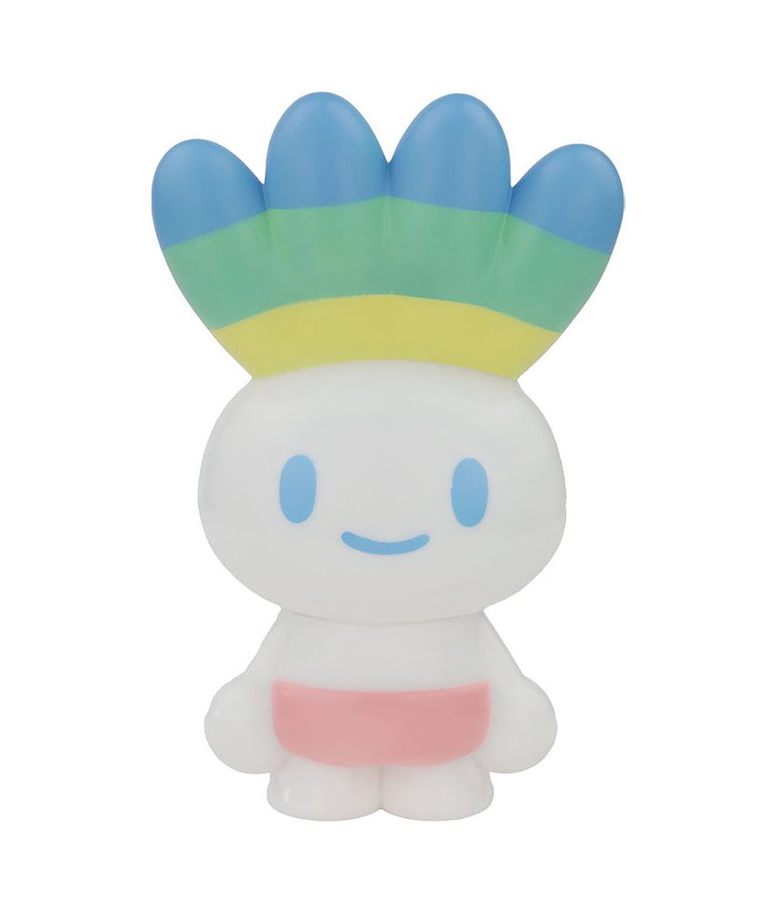 Saki Takita 軟膠玩偶 - 白菜君 粉彩色 - Fewmany Saki Takita Sofubi (Soft Vinyl Figure) - Hakusai-Kun Pastel with Peach Pot