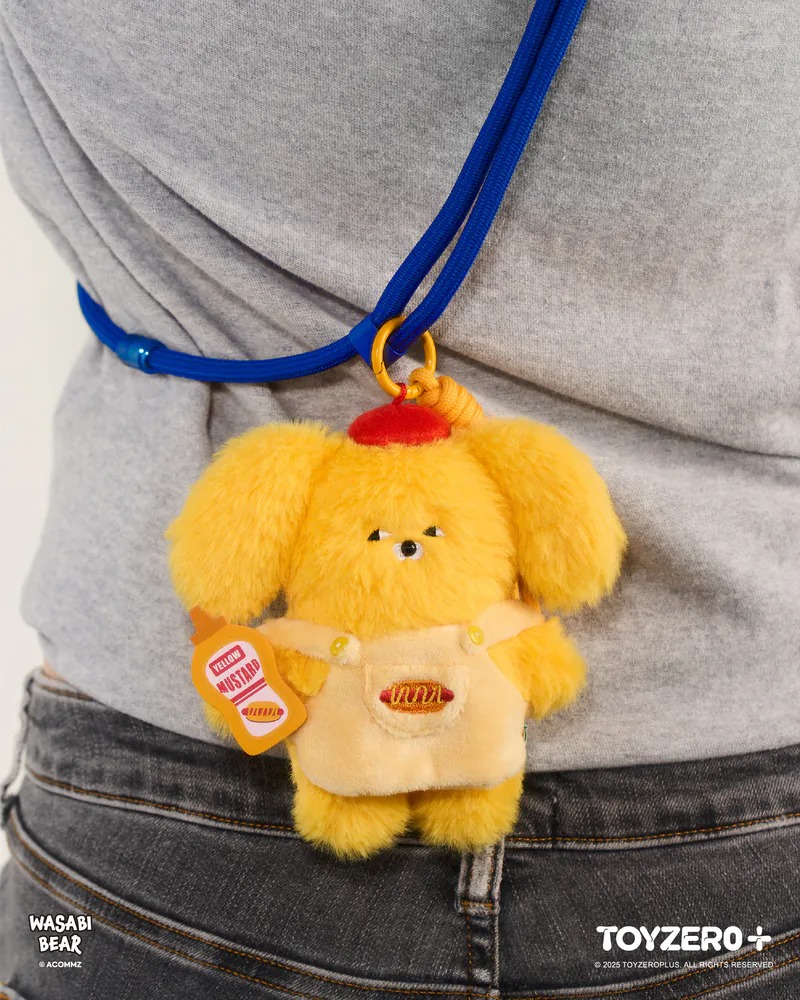 TOY0+ Wasabi Bear 調味料系列絨毛掛件盒玩 - 隨機單抽 - TOYZEROPLUS X Wasabi Bear - Flavor Series - Plush KeyChain - assortment