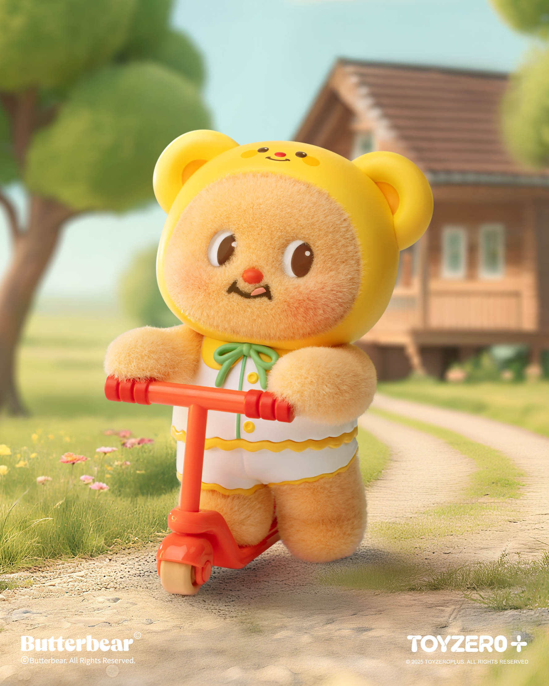 TOY0+ 黃油小熊 - 小小心願系列 盒玩 - 隨機單抽 - TOYZEROPLUS X Butterbear - Wishes - assortment