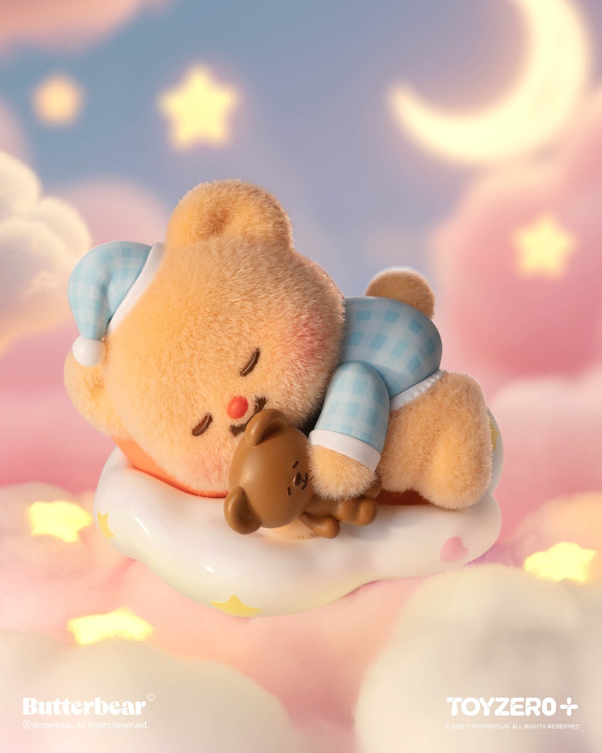 TOY0+ 黃油小熊 - 小小心願系列 盒玩 - 隨機單抽 - TOYZEROPLUS X Butterbear - Wishes - assortment