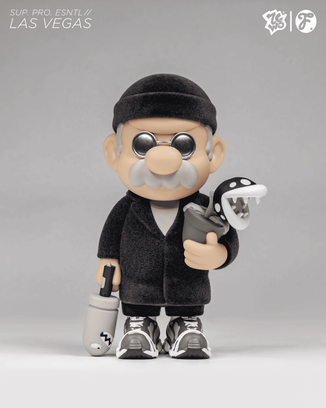 愚者樂園 植絨黑殺手 - Fools Paradise - SUP. PRO. ESNTL // LAS VEGAS 