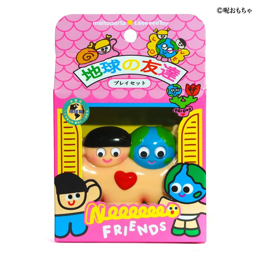 新しい朋友 - NeeeeeeO Friends 原色系列盒玩 第1彈 - SOULMATE  - Maito Parta x Leeeeee Toy - NeeeeeeO Friends Original Blind Box Series 1 - SOULMATE ソウルメイト