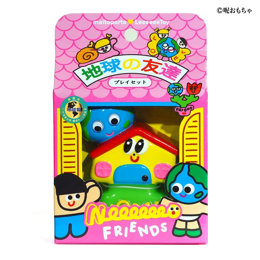 新しい朋友 - NeeeeeeO Friends 原色系列盒玩 第1彈 - SWEET HOME - Maito Parta x Leeeeee Toy - NeeeeeeO Friends Original Blind Box Series 1 - SWEET HOME スイートホーム