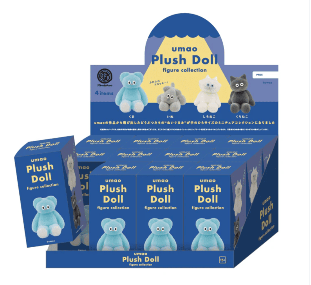 Umao Plush Doll 植絨公仔收藏盒玩系列 - 隨機單抽 - Kenelephant Umao Plush Doll Figure Collection - assortment