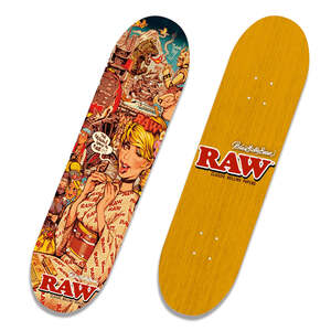 RJB X RAW 滑板板身 RAW GIRL Japanesque - Rockin' Jelly Bean X RAW - RAW GIRL Japanesque