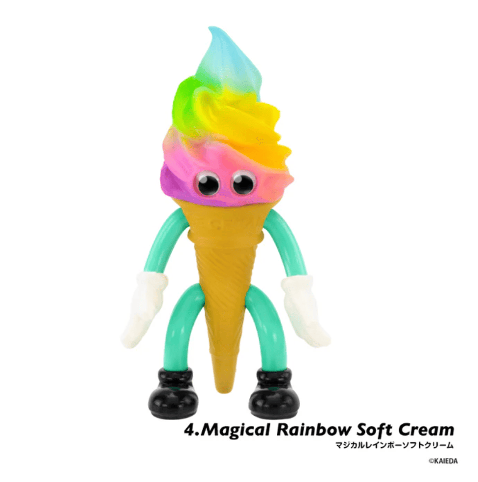 FLAVORS 冰淇淋迷你玩偶盒玩系列5代 - 隨機單抽 - Kenelephant FLAVORS miniature mascot series 5 - assortment