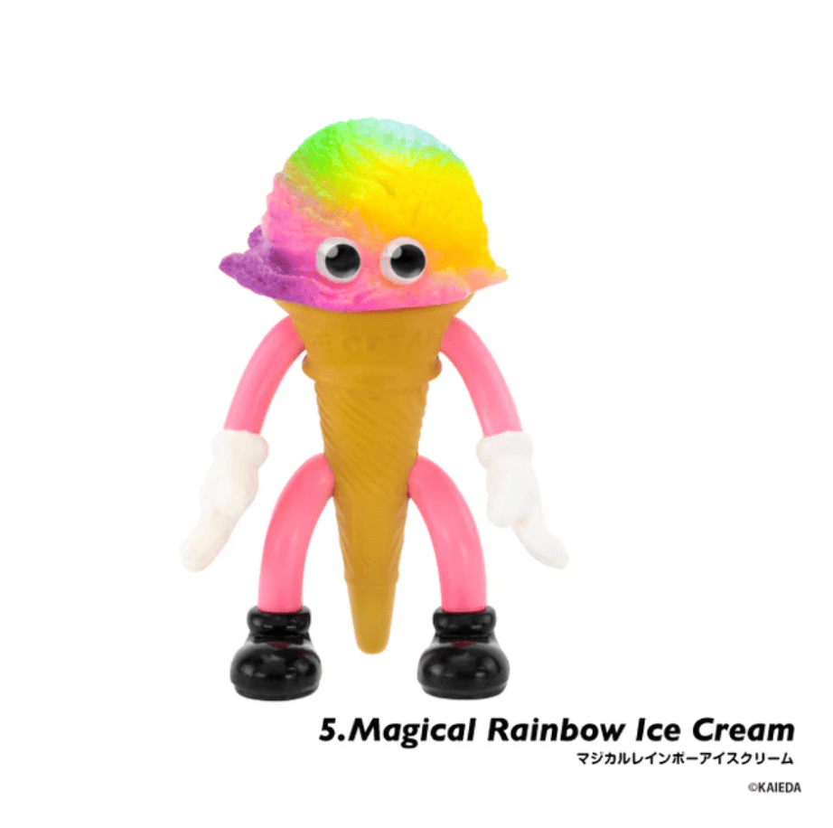 FLAVORS 冰淇淋迷你玩偶盒玩系列5代 - 隨機單抽 - Kenelephant FLAVORS miniature mascot series 5 - assortment