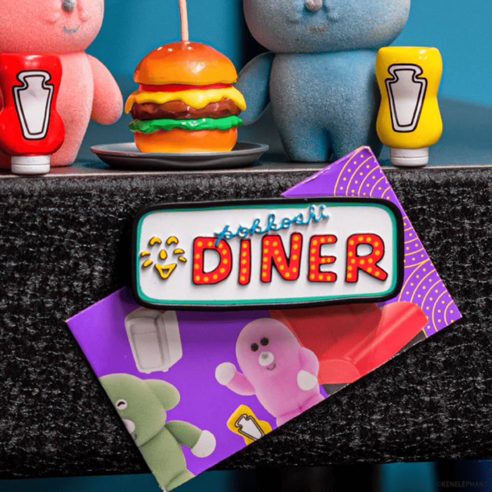 Pokkoshi 迷你玩偶盒玩系列4代 - 隨機單抽 - Kenelephant Pokkoshi Miniature Figure series 4 - assortment