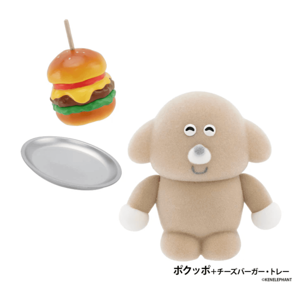 Pokkoshi 迷你玩偶盒玩系列4代 - 隨機單抽 - Kenelephant Pokkoshi Miniature Figure series 4 - assortment