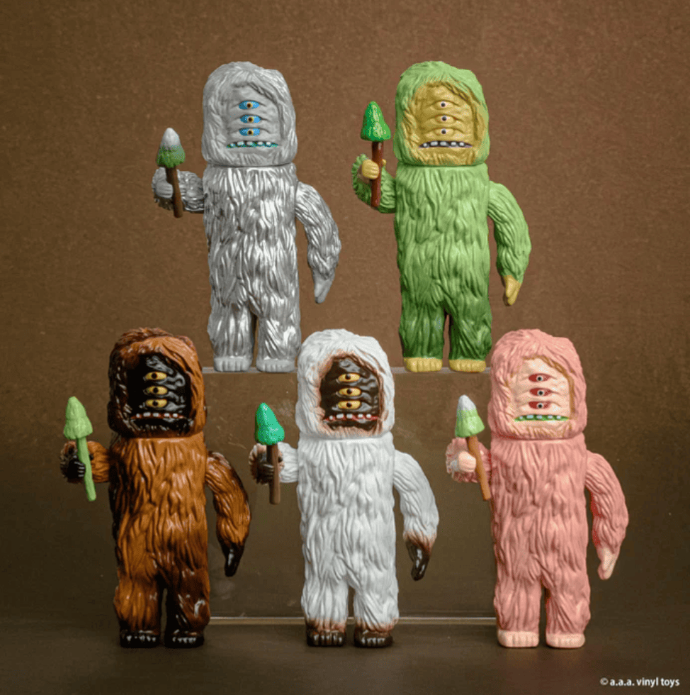 Bigwoot 迷你玩偶盒玩系列 - 隨機單抽 - Kenelephant a.a.a. Vinyl Toys Bigwoot miniature figure collection - assortment