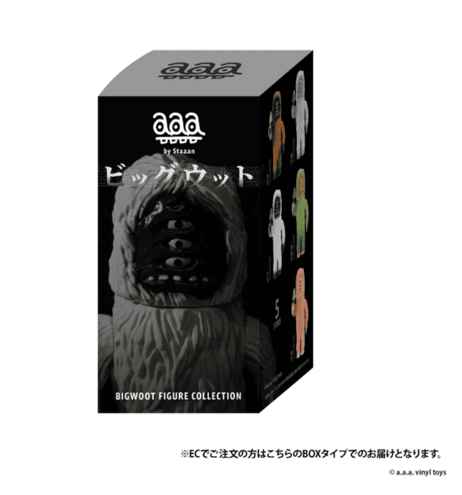Bigwoot 迷你玩偶盒玩系列 - 隨機單抽 - Kenelephant a.a.a. Vinyl Toys Bigwoot miniature figure collection - assortment