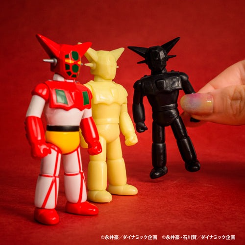 永井豪 迷你收藏吊飾盒玩 - 隨機單抽 - Kenelephant Go Nagai Soft Vinyl Ball Chain Mascot - assortment
