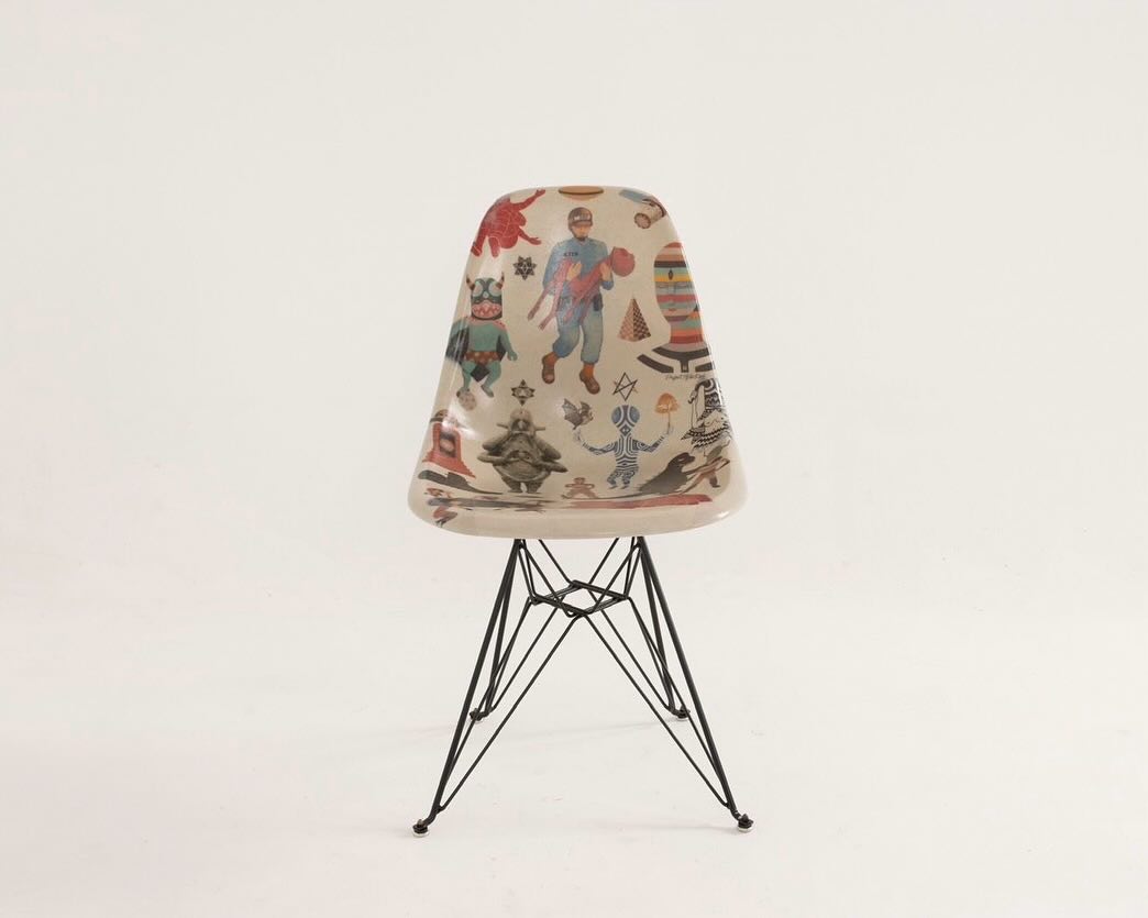 Prodip Leung x Modernica - Side Shell Eiffel Chair 