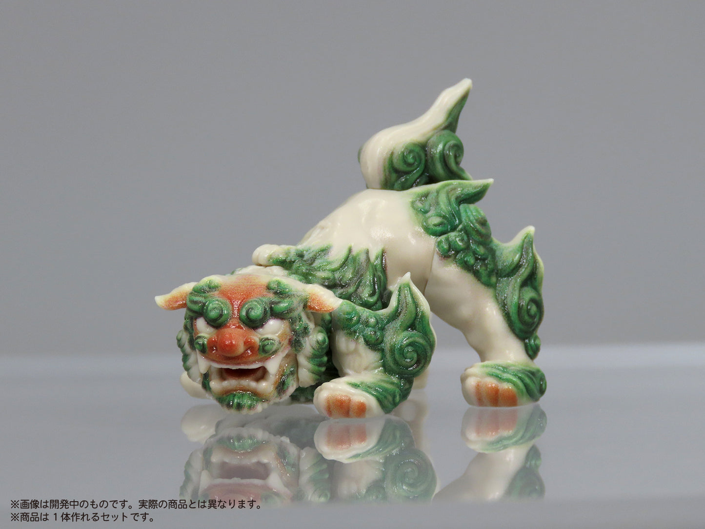 PRIPURA 全彩印刷組裝模型套件 - 獅子像 (風獅爺) - DIG PURIPURA Full colored model kit - Shisa