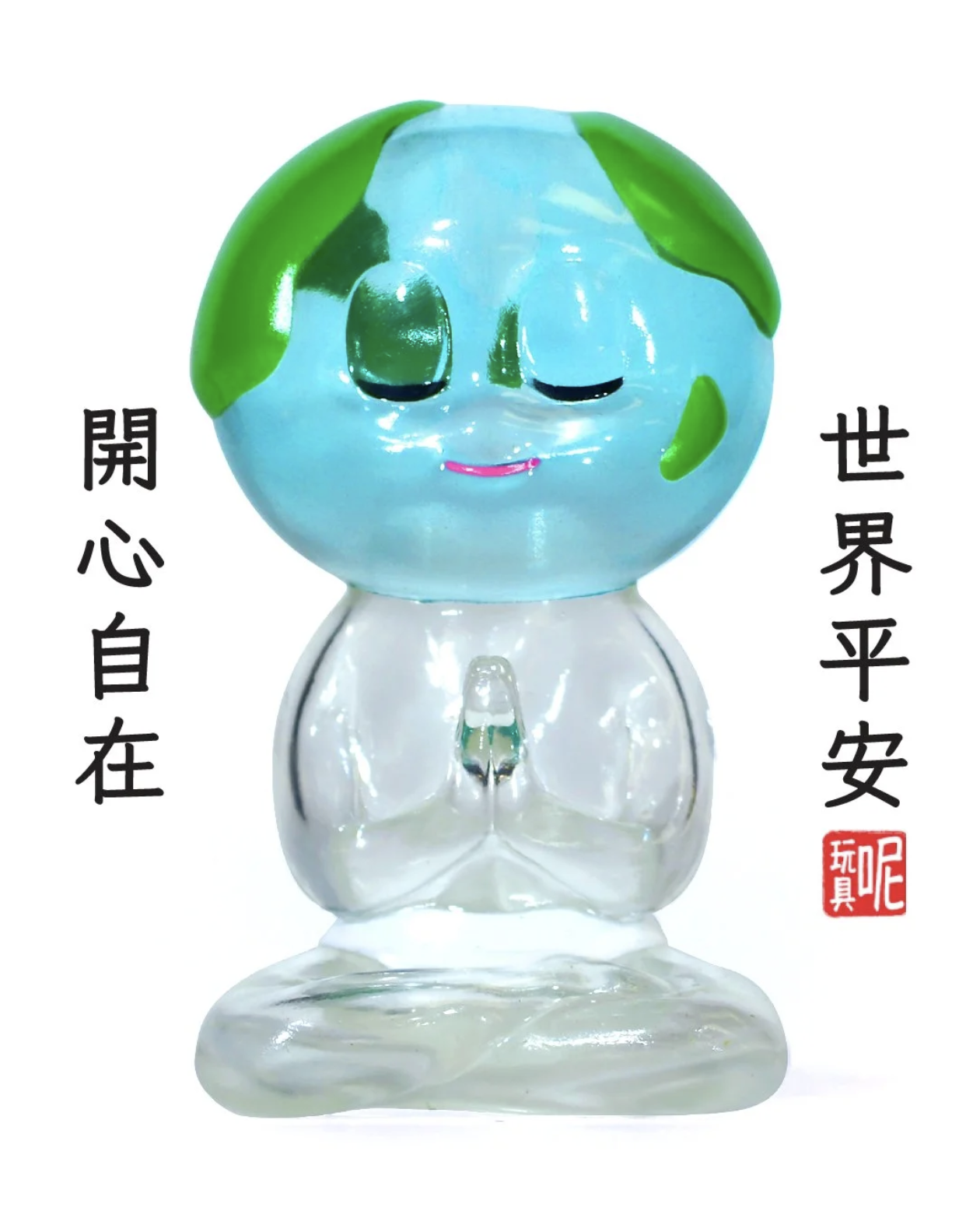 大地之子 - 地球大佛 - 透明版本 - Leeeeee Toy - Clear Version Earthly Buddha 