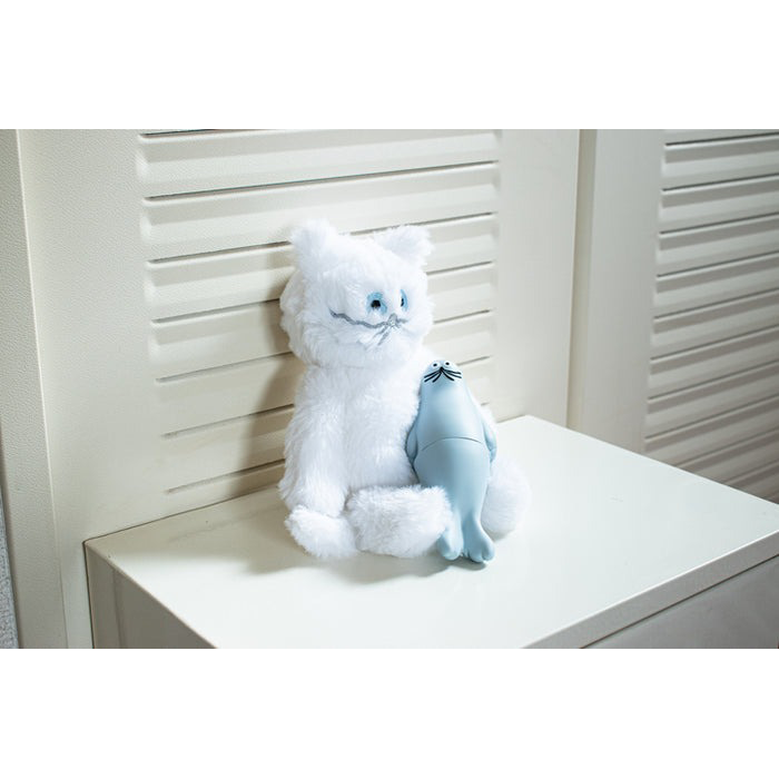 umao 海豹 軟膠玩偶 - 黑色款 - Kenelephant azarashi by umao soft vinyl doll - Black