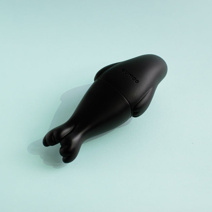 umao 海豹 軟膠玩偶 - 黑色款 - Kenelephant azarashi by umao soft vinyl doll - Black