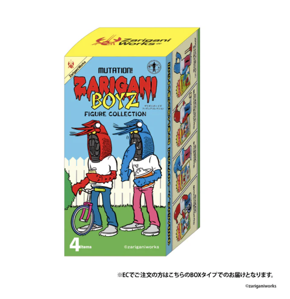 Zarigani Boys 迷你公仔系列盒玩 - 隨機單抽 - Kenelephant Zarigani Boys Figure Collection - assortment