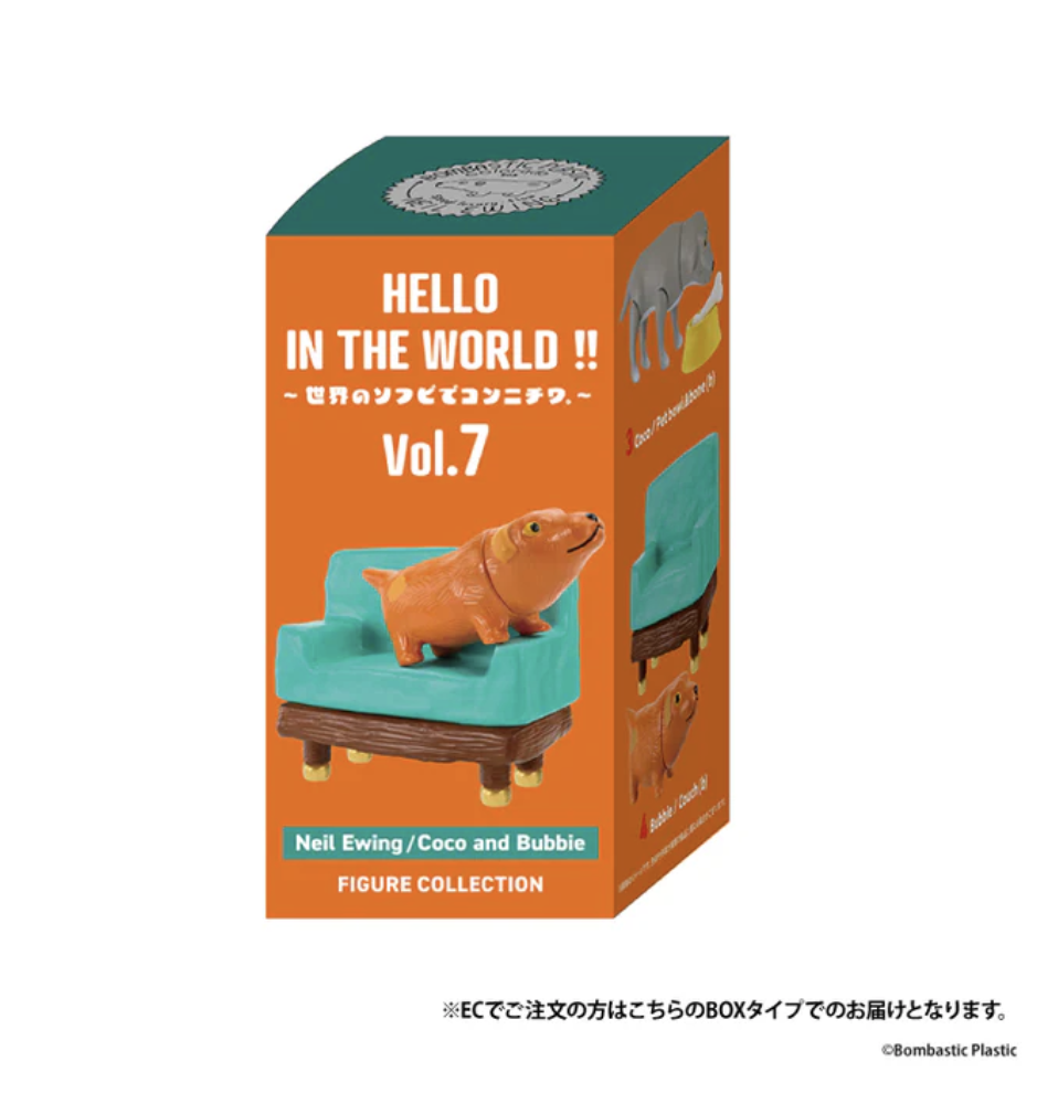 Neil Ewing / Coco and Bubbie 迷你公仔系列盒玩 - 隨機單抽 - Kenelephant Neil Ewing / Coco and Bubbie Figure Collection - assortment
