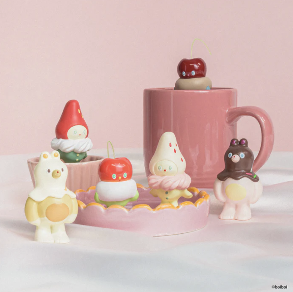 boiboi Sweets 迷你公仔系列盒玩 - 隨機單抽 - Kenelephant boiboi Sweets Figure Collection - assortment