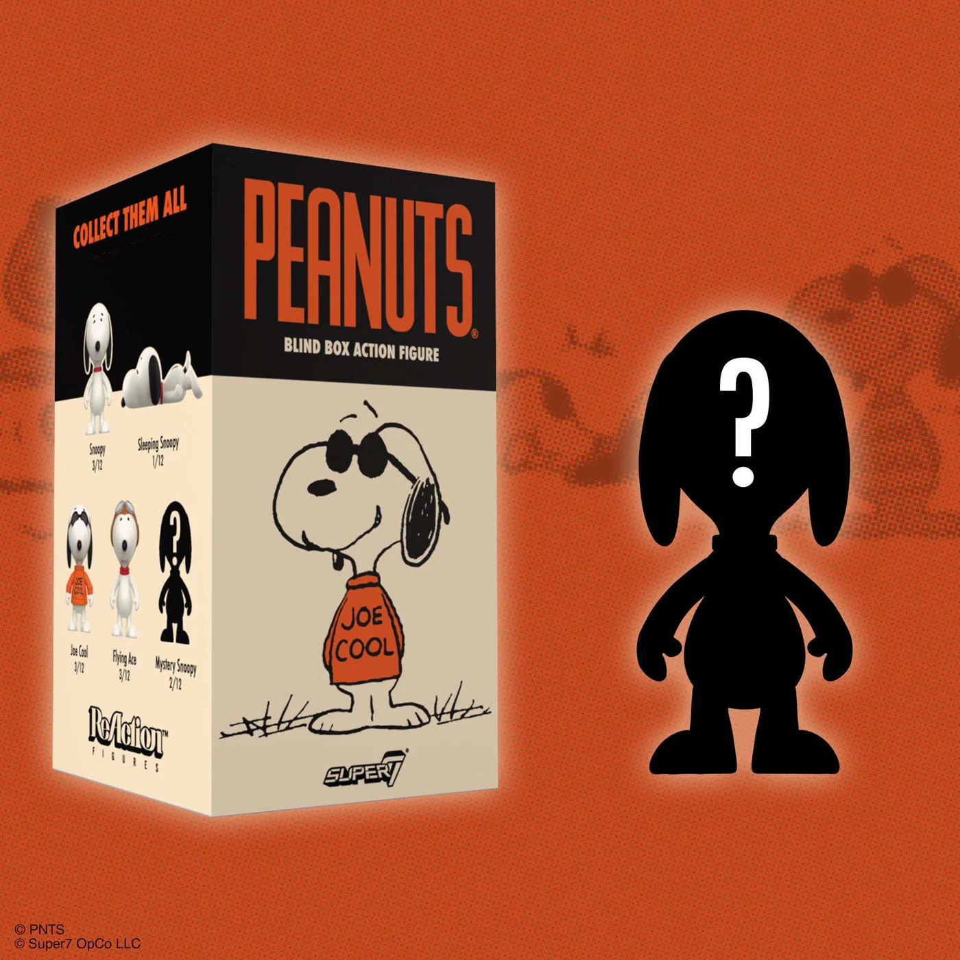 花生漫畫 3.75吋復古人偶 第六波 盒玩系列 - 隨機單抽 - ReAction 3.75" Figure - Peanuts Wave 6 So Many Snoopies! Blind Box - assortment