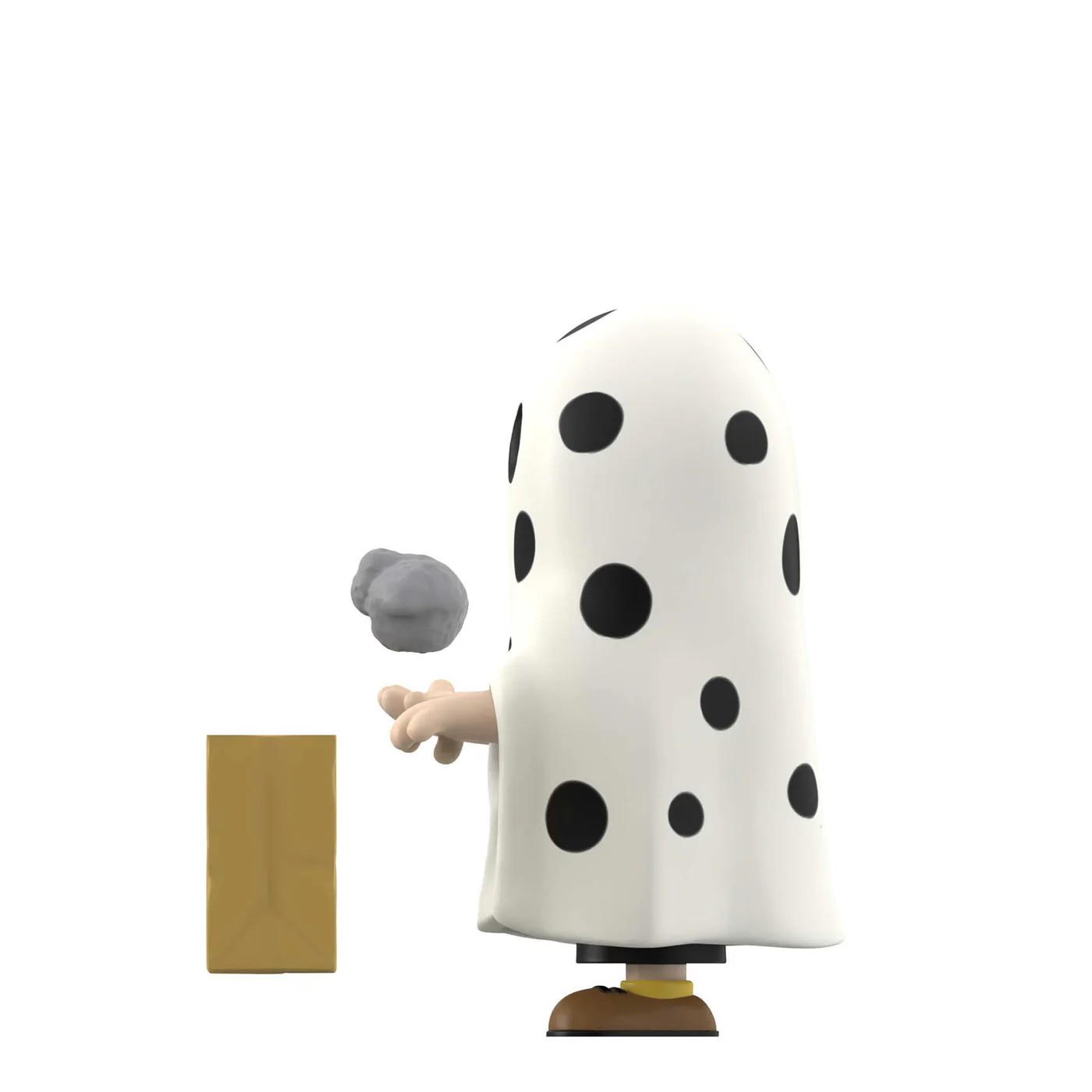 花生漫畫 3.75吋復古人偶 - 鬼魂查理布朗 - ReAction 3.75" Figure - Peanuts Charlie Brown (Ghost Sheet)