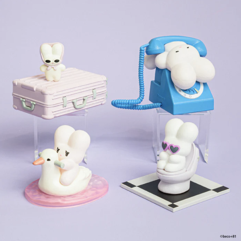 beco+81 藝術表達迷你收藏盒玩 - 隨機單抽 - Kenelephant beco＋81 Figure Mascot series - assortment