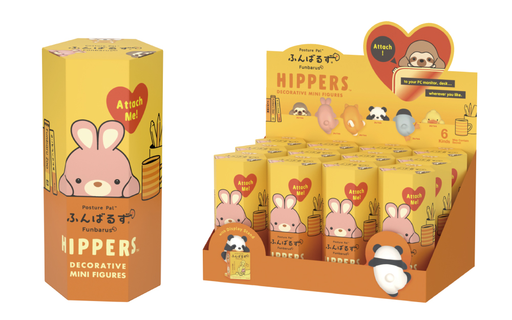 守護天使 坐姿伴偶造型公仔 第一彈 - 隨機單抽 - HIPPERS Funbaruzu Decorative Mini Figures - assortment