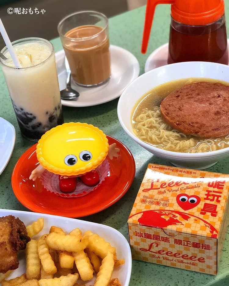 呢蛋撻 原色 限定品 - Leeeeee Toy Limited Edition - LEEEEEEGG TART