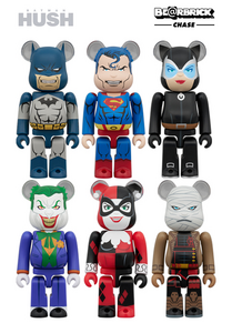 小熊盒玩 蝙蝠俠：緘默系列 - 隨機單抽  - 100% Bearbrick Batman: Hush series - assortment