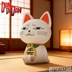 膽大黨 存錢筒 高速婆婆 (貓版) 瞇眼笑版 (野獸國代理商品) - DAN DA DAN Vinyl Bank series - Tābo-baachan Smiling Eyes Ver.