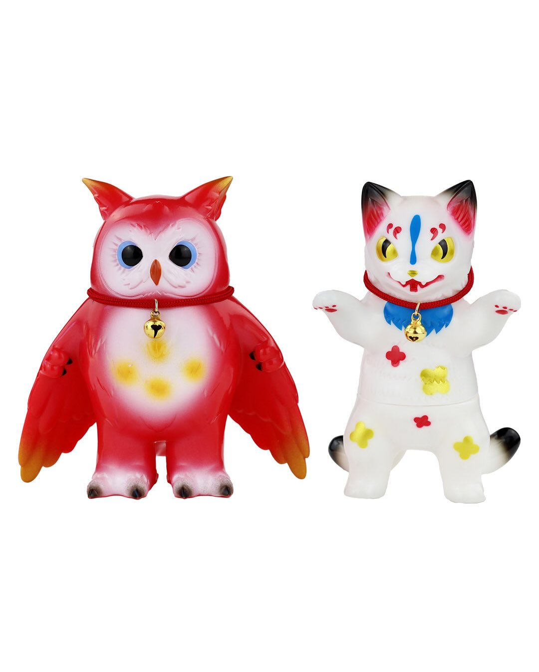 小夏屋 2026賀年福袋 - 馬年 喵吉拉 & 貓頭鷹怪獸福庫拉斯 - Fewmany Konatsuya happy set 2026 Sofubi (Soft Vinyl Figure) - Negora & Fukurous
